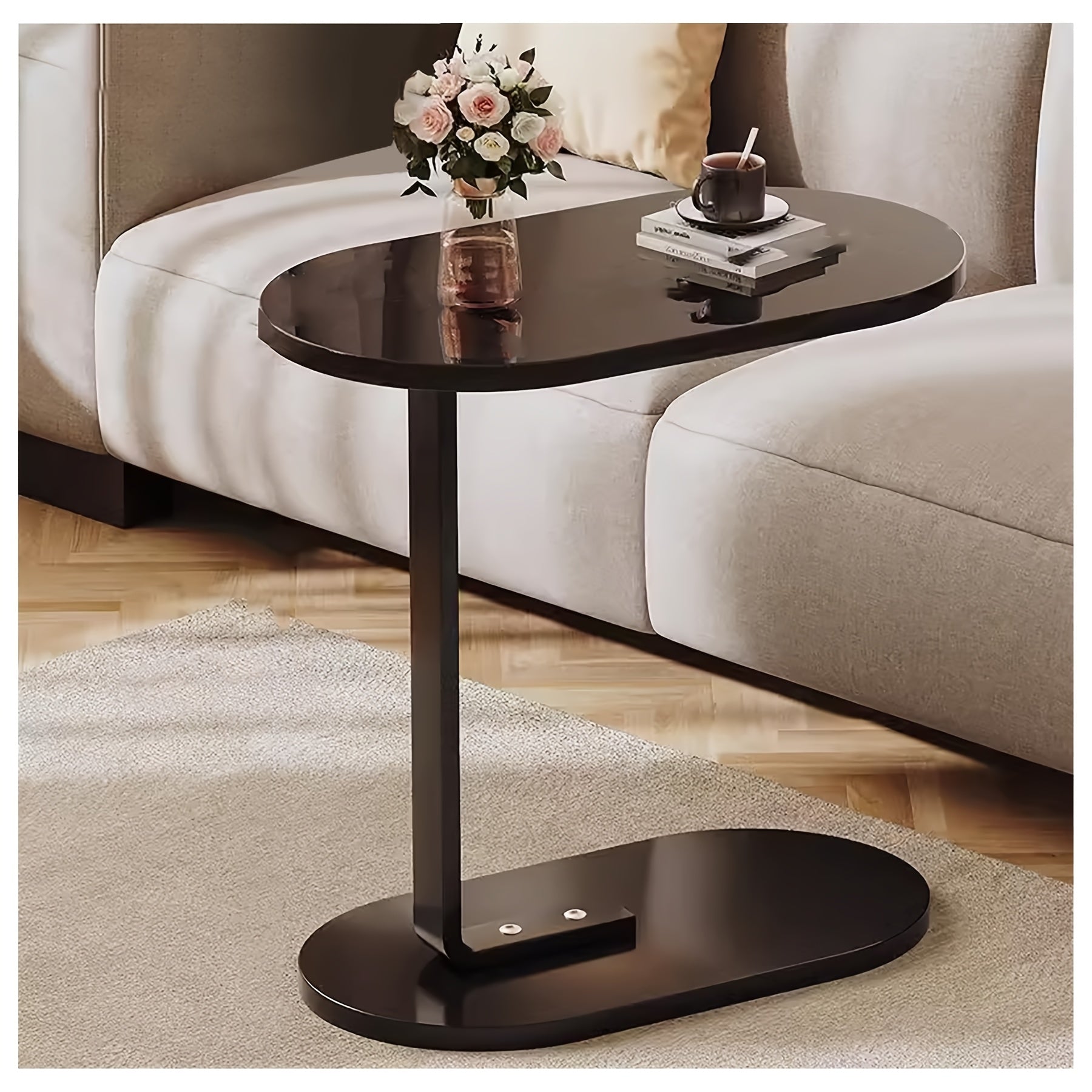 Enhanced Sofa And Side Coffee Table, Offered in Four Colors, Featuring a Waterproof And Sleek Surface