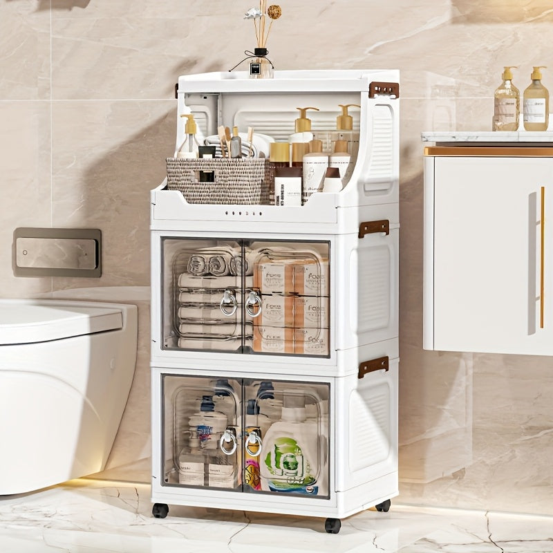 COIZYZZL Foldable Transparent Wardrobe & Storage Bin